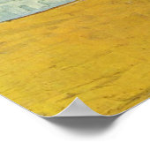 ファンゴッホプリント:ファンゴッホひまわりの花 ポスター (角)