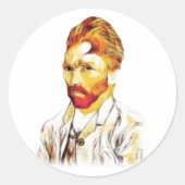 ファンゴッホヘアドゥ ラウンドシール (正面)