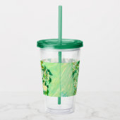 ファンゴッホホワイトローゼス アクリルタンブラー (右)