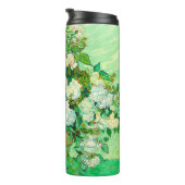 ファンゴッホホワイトローゼス タンブラー (回転右)