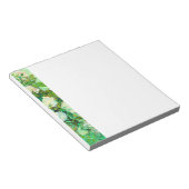 ファンゴッホホワイトローゼス ノートパッド (アングル)