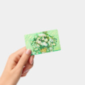 ファンゴッホホワイトローゼス バッジ (手持ち)