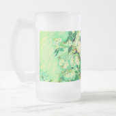 ファンゴッホホワイトローゼス フロストグラスビールジョッキ (左)