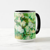 ファンゴッホホワイトローゼス マグカップ (正面右)