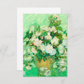 ファンゴッホホワイトローゼス 出欠カード (正面/裏面)