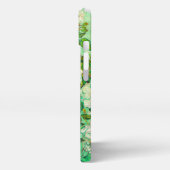 ファンゴッホホワイトローゼス iPhoneケース (左側面)