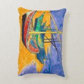 ファンゴッホボートインプレシショニズムビーチ アクセントクッション (裏面(縦))