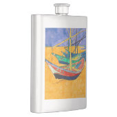 ファンゴッホボートインプレシショニズムビーチ フラスク (右)