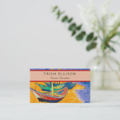 ファンゴッホボートインプレシショニズムビーチ 名刺 (スタンド正面)