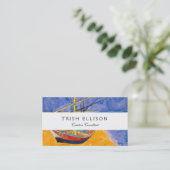 ファンゴッホボートインプレシショニズムビーチ 名刺 (スタンド正面)