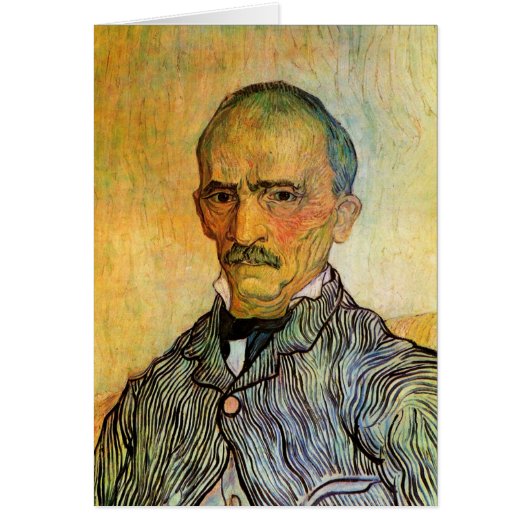 ファンゴッホポートレートのトラブク、ヴィンテージ印象派 (正面)