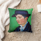 ファンゴッホポートレートオブアームランドローリン クッション (ブランケット)