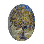 ファンゴッホムルベリーツリー最高傑作アート ダーツボード (正面左)