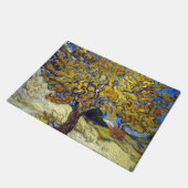 ファンゴッホムルベリーツリー最高傑作アート ドアマット (アングル)