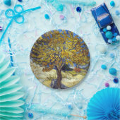 ファンゴッホムルベリーツリー最高傑作アート ペーパープレート (パーティー)