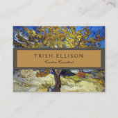 ファンゴッホムルベリーツリー最高傑作アート 名刺 (正面)