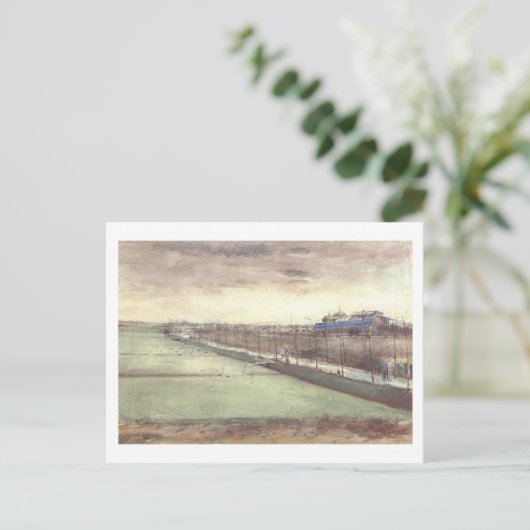 ファンゴッホメドウズライスウェイクとシェンクウェグ(F910) ポストカード (スタンド正面)