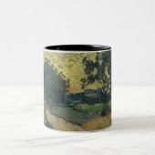 ファンゴッホランドスケープアットトワイライト ツートーンマグカップ (中央)