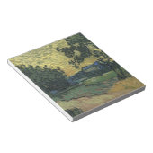 ファンゴッホランドスケープアットトワイライト ノートパッド (アングル)