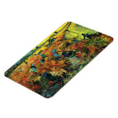 ファンゴッホレッドヴィンヤードアットアルレスマグネット マグネット (左側)