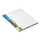 ファンゴッホロードとサイプレスとスター ノートパッド (アングル)