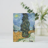 ファンゴッホロードとプレス印象派 ポストカード (スタンド正面)