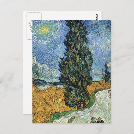 ファンゴッホロードとプレス印象派 ポストカード (正面/裏面)