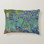 ファンゴッホヴィンテージアイリス アクセントクッション (裏面)