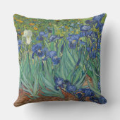 ファンゴッホヴィンテージアイリス クッション (裏面)
