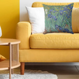 ファンゴッホヴィンテージアイリス クッション