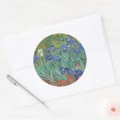 ファンゴッホヴィンテージアイリス ラウンドシール (封筒)