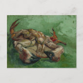 ファンゴッホヴィンテージカニの背中 ポストカード (正面)