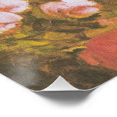 ファンゴッホヴィンテージ牡丹と菊 ポスター (コーナー)