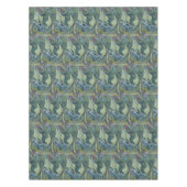 ファンゴッホヴィンテージ素晴らしピーコックモス テーブルクロス (正面)