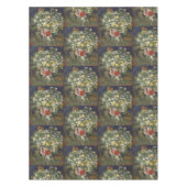 ファンゴッホヴィンテージ花瓶の花束 テーブルクロス (正面)