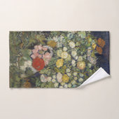 ファンゴッホヴィンテージ花瓶の花束 バスタオルセット (ハンドタオル)