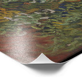 ファンゴッホヴィンテージ花瓶の花束 フォトプリント            (角)