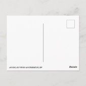 ファンゴッホ包帯の耳はがき ポストカード (裏面)