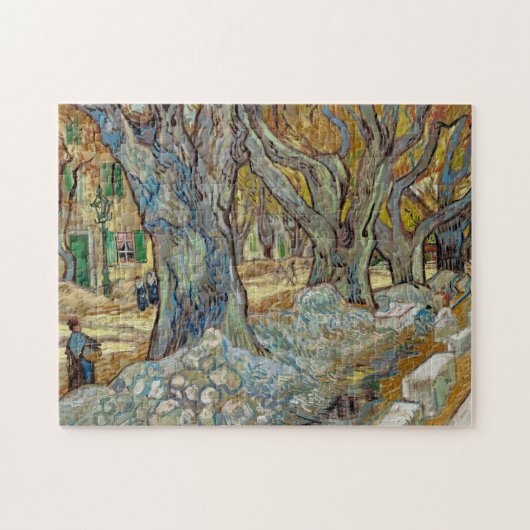 ファンゴッホ大飛行機の木絵画々 ジグソーパズル (横)