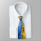 ファンゴッホ小麦畑有名な印象派 ネクタイ (タイ)