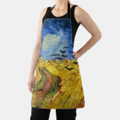 ファンゴッホ小麦畑絵画印象派 エプロン (インサイチュ)
