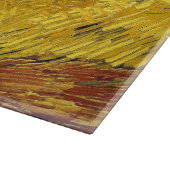 ファンゴッホ小麦畑絵画印象派 カッティングボード (角)