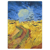 ファンゴッホ小麦畑絵画印象派 クリップボード (裏面)