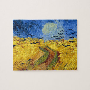 ファンゴッホ小麦畑絵画印象派 ジグソーパズル