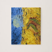 ファンゴッホ小麦畑絵画印象派 ジグソーパズル (縦)