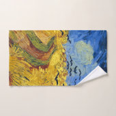 ファンゴッホ小麦畑絵画印象派 バスタオルセット (ハンドタオル)