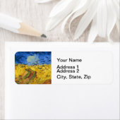 ファンゴッホ小麦畑絵画印象派 ラベル (インサイチュ)