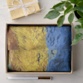 ファンゴッホ小麦畑絵画印象派 薄葉紙 (ギフト)