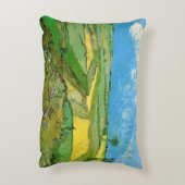 ファンゴッホ小麦畑Auvers Under Clouded Sky アクセントクッション (裏面(縦))