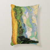 ファンゴッホ小麦畑wサイプレスatオートガリン アクセントクッション (正面(垂直))
